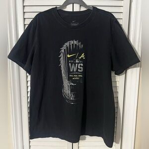 Nike 2021 Atlanta Braves World Series Championship Trophy Shirt Sz XL Mens